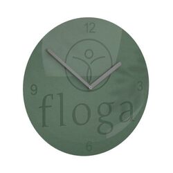 Horae Horloge murale Premium Rond (Ø 240 mm). Aiguilles Noir