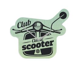 Horae Horloge murale sur-mesure. Aiguilles Argent