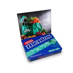 Mentos Chewing Gum 12 pcs (Menthol Eucalyptus)
