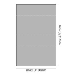 Fourreau sur-mesure (430 x 310 mm)