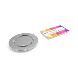 Pin Métal Magnet Rectangle (19x11 mm)