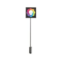 Épinglette métal Carré (15 mm)