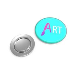 Pin Métal Magnet Rond (22 mm)