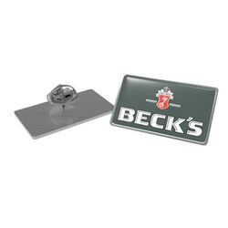 Pin Métal Rectangle (30x18 mm)