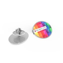 Pin Métal Ovale (29x18 mm)