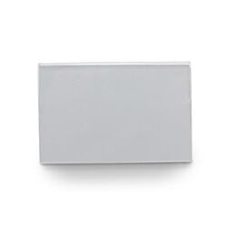 Badge Transparent 85x55mm, épingle