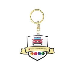 Porte-clés Flexible Or (< 10 cm²)