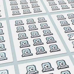 Domings sur feuille A4