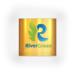 Doming Sticker, Standard glue, Gold matt, < 5 cm2