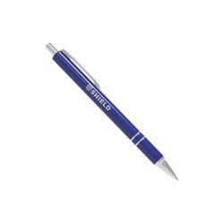 Stylo Alu (Bleu), encre bleue