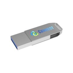 Clé USB Dual Twister-C 3.0, 128 GB Premium