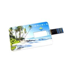 Clé USB Credit Card 3.0, 128 GB Premium