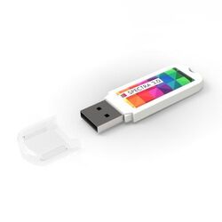 Clé USB Spectra 3.0 India (Blanc), 512 GB Premium