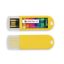 Clé USB Spectra V2 (Jaune), 16 GB Basic