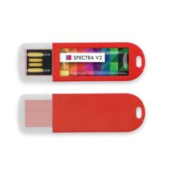 Clé USB Spectra V2 (Rouge), 32 GB Premium
