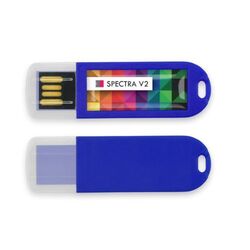 Clé USB Spectra V2 (Bleu foncé), 8 GB Basic