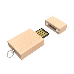 Clé USB Eco Wood, 128 GB Premium