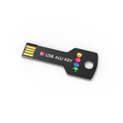 Clé USB Alu Key (Noir), 32 GB Premium