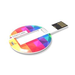 Clé USB Coin Card, 16 GB Basic