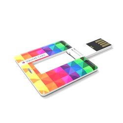 Clé USB Square Card, 8 GB Basic