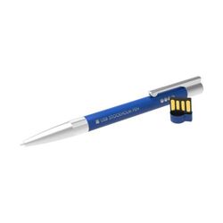 Stylo USB Stockholm (Bleu), encre bleue, 2 GB Basic