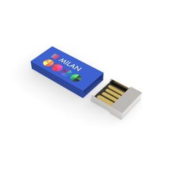 Clé USB Milan (Bleu foncé), 8 GB Basic