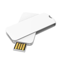 USB Stick Smart Twister Large White, 2 GB Basic