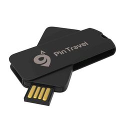 Clé USB Smart Twister Large (Noir), 8GB Basic