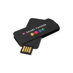 Clé USB Smart Twister (Noir), 8 GB Premium