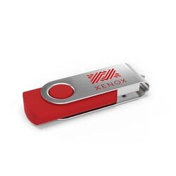 Clé USB Twister (Rouge), 2 GB Premium