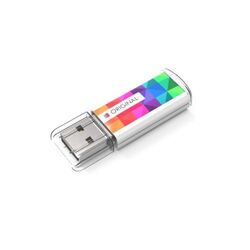 Clé USB Original Doming (Blanc), 2 GB Basic