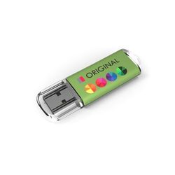Clé USB Original Doming (Vert), 2 GB Basic