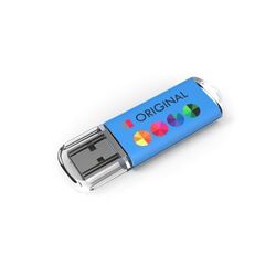 Clé USB Original Doming (Bleu), 32 GB Premium