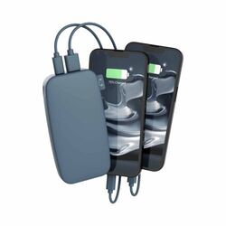 Fresh 'n Rebel Powerbank 12000 mAh USB-C Dusky Blue