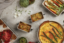 VINGA Plat à four rectangulaire en grès Monte