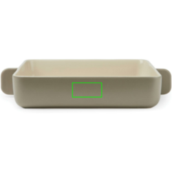 VINGA Plat à four rectangulaire en grès Monte