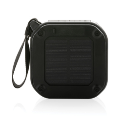 Enceinte 3W solaire en plastique recyclé RCS Sunwave