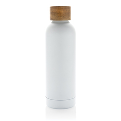 Bouteille iso en acier inoxydable recyclé certifiée RCS Wood