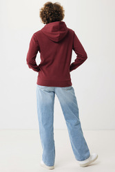 Sweat à capuche avec zip en coton recyclé Iqoniq Abisko