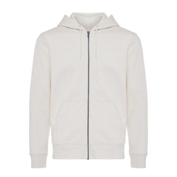 Sweat à capuche avec zip en coton recyclé Iqoniq Abisko