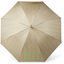 Parapluie 23' en rPET AWARE™ VINGA Bosler