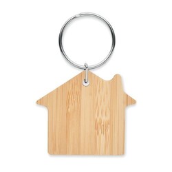 HOUSEBOO Porte-clés maison bambou