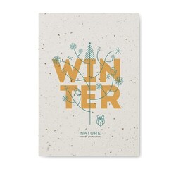 SEED BOOK Carnet A5 couv. papier semence