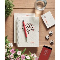 SEED BOOK Carnet A5 couv. papier semence