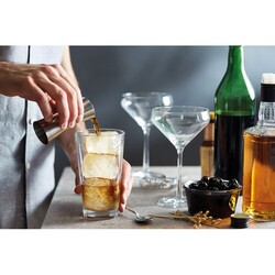 FROZEN Verre doseur acier inoxydable