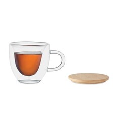 CORAMUG Tasse borosilicaté double paroi