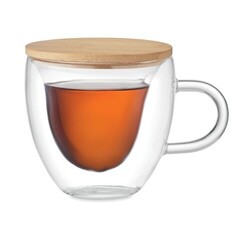 CORAMUG Tasse borosilicaté double paroi