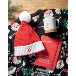 AURIGA Bonnet de Noël en tricot