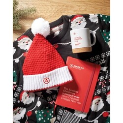 AURIGA Bonnet de Noël en tricot