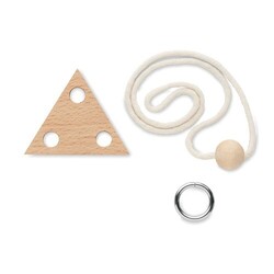 NERVE Casse-tête Triangle en bois